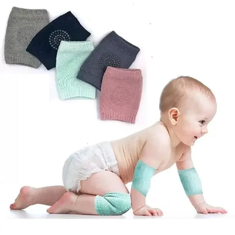 2pcs Soft And Thick Protective Knee Pad For Toddlers, Plush Non-slip Pad, Safety Dispenser For Crawling, Baby Leg Warmers, Suitable Knee Pads - Oshi.pk - Buy & Sell Online