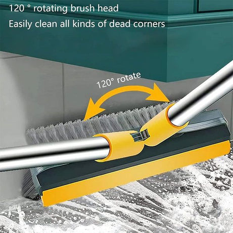 3 in 1 Floor Scrub Brush with Long Telescopic Handle - Oshi.pk - Buy & Sell Online