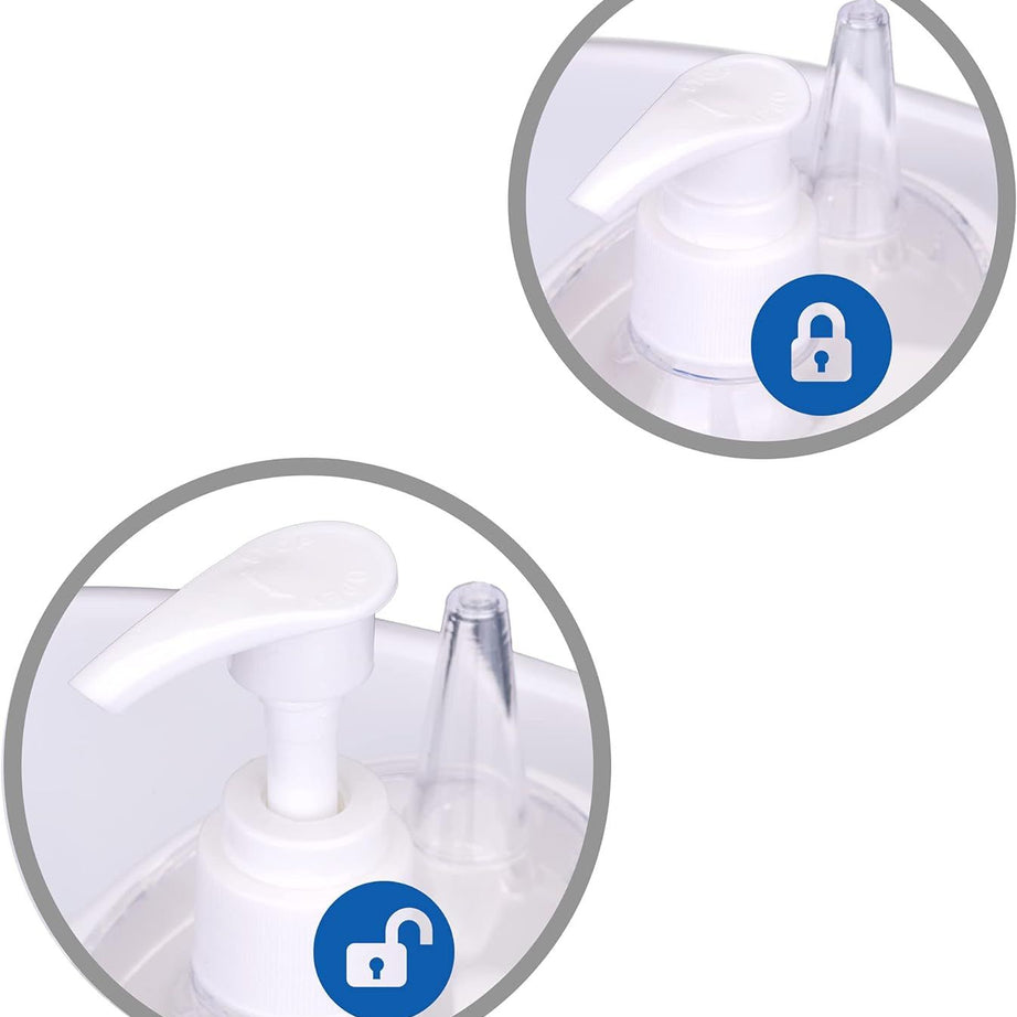 3 In 1 Plastic Dish Soap Dispenser with Sponge Holder For Kitchen Sink Bathroom Counter Hand Soap Dispenser Pump Bottle Caddy Organizer - Oshi.pk - Buy & Sell Online