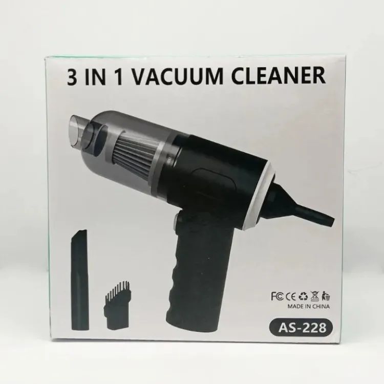 3 In 1 Portable Car Vacuum Cleaner - Oshi.pk - Buy & Sell Online