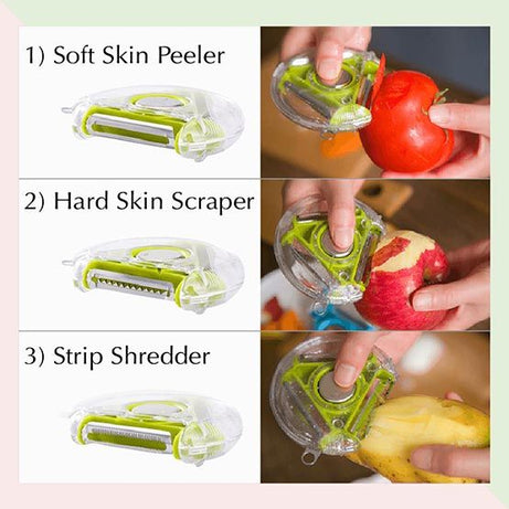 3 IN 1 Rotary Peeler - Oshi.pk - Buy & Sell Online
