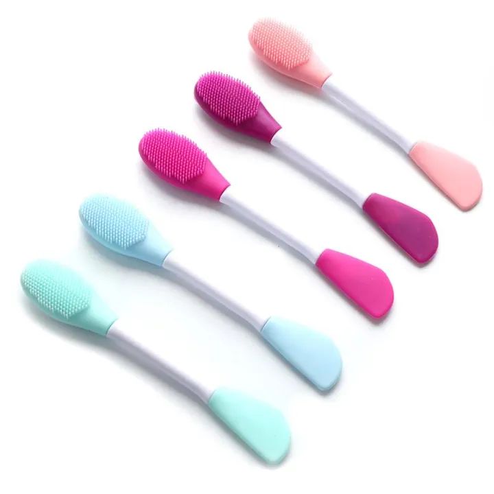 3 in 1 Silicone Face Mask Brush Facial Cleansing Brush Premium Soft Facial Masks Other Skin Care Applicator Tool for Cream Body Lotion Moisturizer - Oshi.pk - Buy & Sell Online