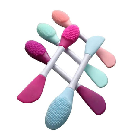 3 in 1 Silicone Face Mask Brush Facial Cleansing Brush Premium Soft Facial Masks Other Skin Care Applicator Tool for Cream Body Lotion Moisturizer - Oshi.pk - Buy & Sell Online