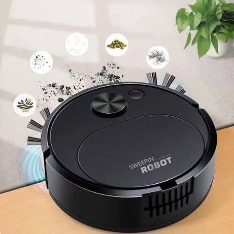 3-In-1 Sweeping Robot Vacuum Smart Sweep Ultraviolet Vacuum Cleaners