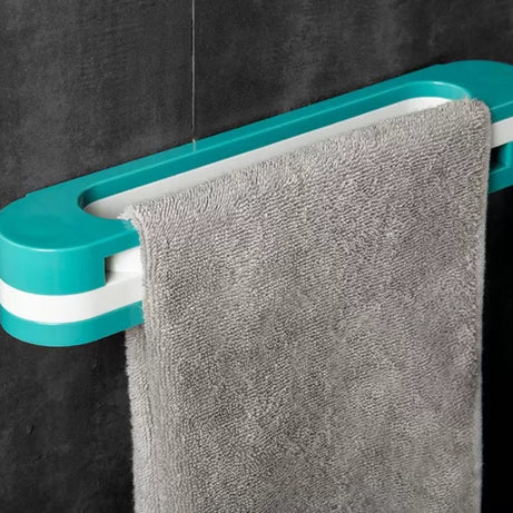 3-in-1 Wall-Mounted Shoe Organizer, Folding Bathroom Slippers Shelf and Shoe Hanger, Self-Adhesive Storage, Towel Racks - Oshi.pk - Buy & Sell Online