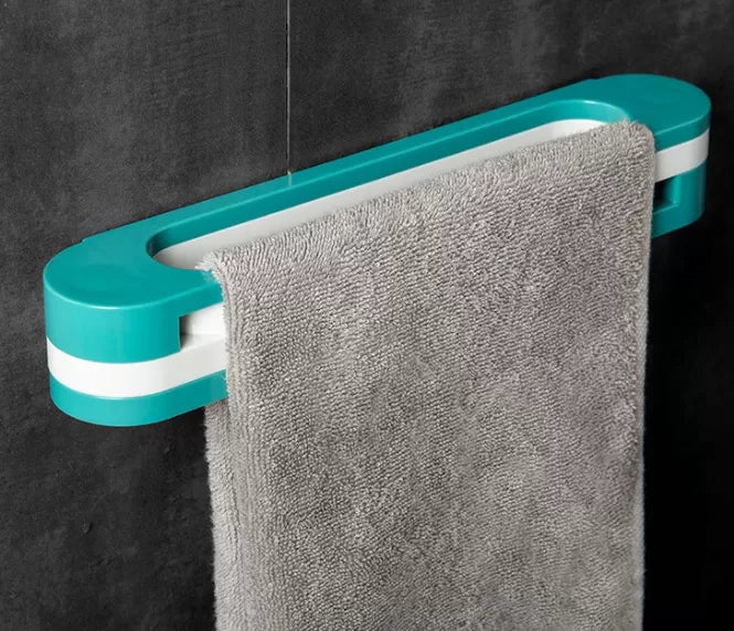 3-in-1 Wall-Mounted Shoe Organizer, Folding Bathroom Slippers Shelf and Shoe Hanger, Self-Adhesive Storage, Towel Racks - Oshi.pk - Buy & Sell Online