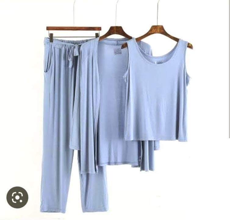 3 Pcs Night Dress For Women - Oshi.pk - Buy & Sell Online