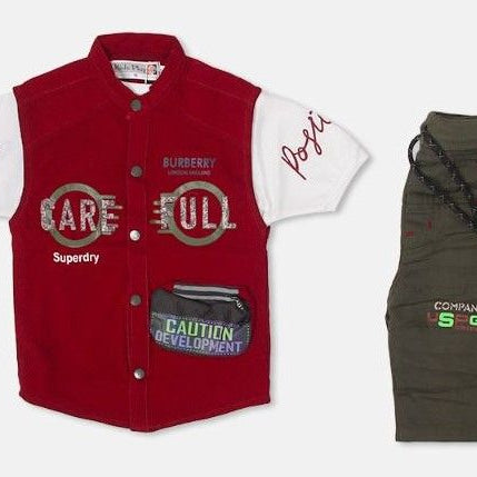 3 PCS SUIT FOR BOYS PARTY WEAR - Oshi.pk - Buy & Sell Online