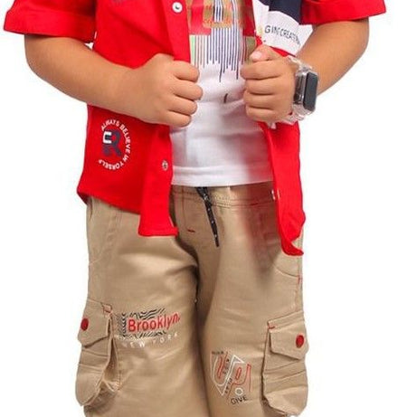 BOYS 3 PCS PARTY WEAR SUIT - Oshi.pk - Buy & Sell Online