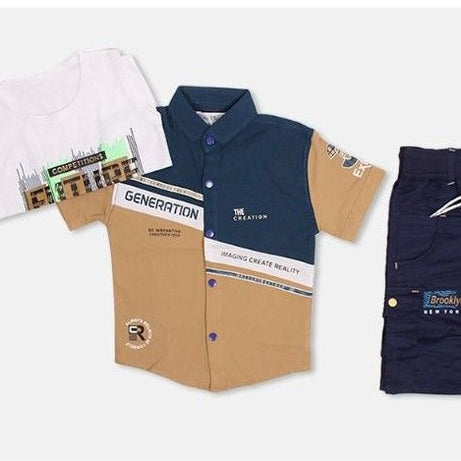 BOYS 3 PCS PARTY WEAR SUIT - Oshi.pk - Buy & Sell Online