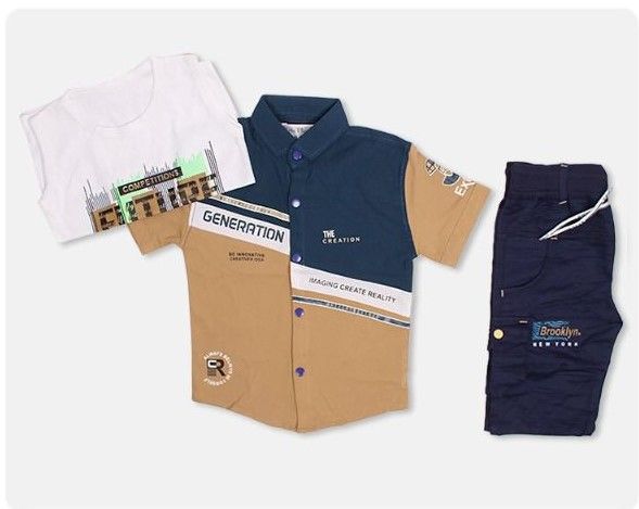 BOYS 3 PCS PARTY WEAR SUIT - Oshi.pk - Buy & Sell Online