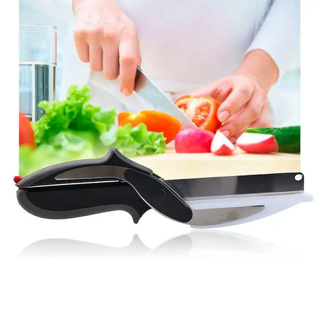 Clever Cutter | Knife and Cutting Board In One - Oshi.pk - Buy & Sell Online