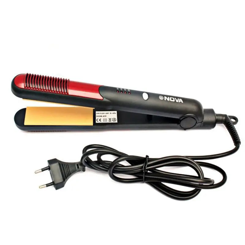 Pack of 2 Nova Hair Products: 1 Nova Hair Curling Iron 1 Nova Hair Straightener Professional - Oshi.pk - Buy & Sell Online