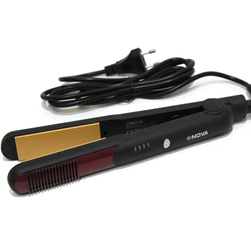 Pack of 2 Nova Hair Products: 1 Nova Hair Curling Iron 1 Nova Hair Straightener Professional - Oshi.pk - Buy & Sell Online