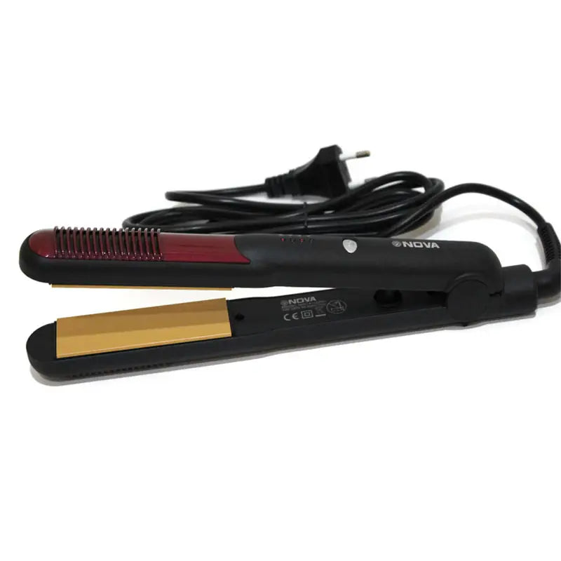 Pack of 2 Nova Hair Products: 1 Nova Hair Curling Iron 1 Nova Hair Straightener Professional - Oshi.pk - Buy & Sell Online