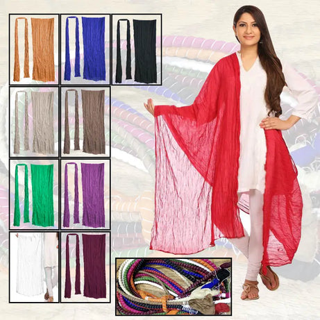 Pack of 10 Ladies Polyster Dupatta - Oshi.pk - Buy & Sell Online
