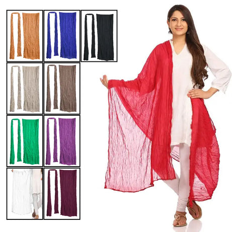Pack of 10 Ladies Polyster Dupatta - Oshi.pk - Buy & Sell Online