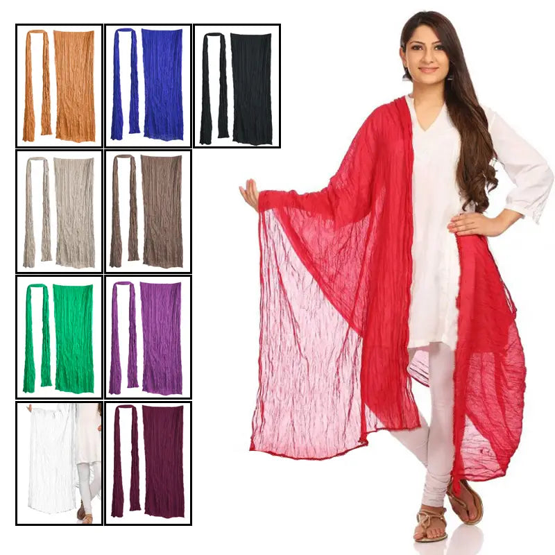 Pack of 10 Ladies Polyster Dupatta - Oshi.pk - Buy & Sell Online