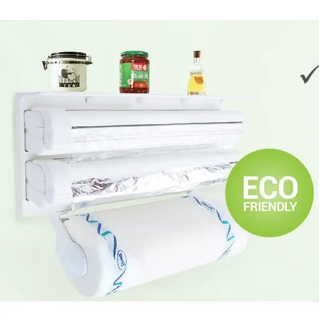 Triple Paper Dispenser - Plastic Wrap Frame - Oshi.pk - Buy & Sell Online