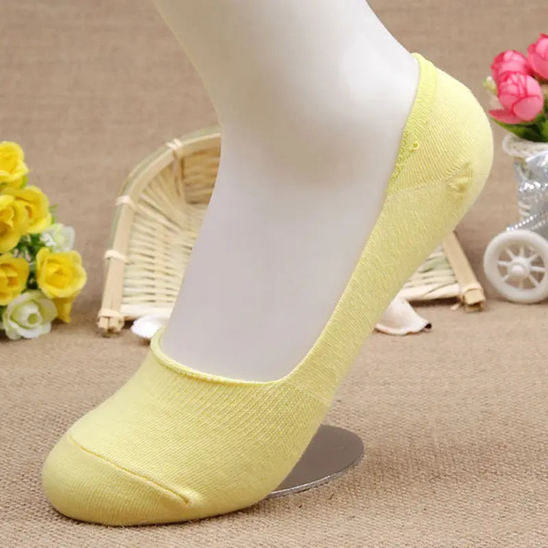 Low Cut Ladies Cotton Slipper Socks (12 Pack) - Oshi.pk - Buy & Sell Online