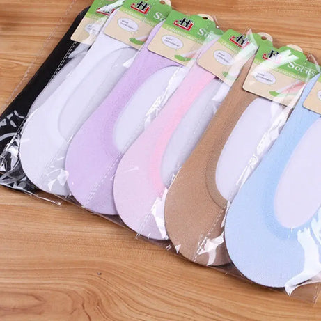 Low Cut Ladies Cotton Slipper Socks (12 Pack) - Oshi.pk - Buy & Sell Online