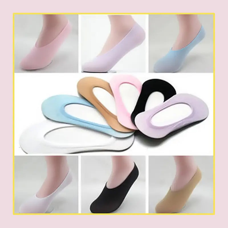 Low Cut Ladies Cotton Slipper Socks (12 Pack) - Oshi.pk - Buy & Sell Online