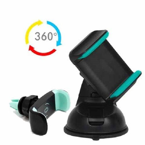 360 Degree Rotating Mobile Car Mount Holder Stand for Windscreen Dashboard