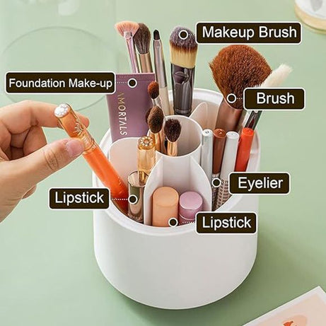 360 Rotating Makeup Brush Holder - Oshi.pk - Buy & Sell Online