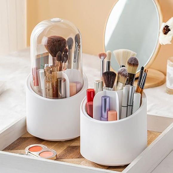360 Rotating Makeup Brush Holder - Oshi.pk - Buy & Sell Online