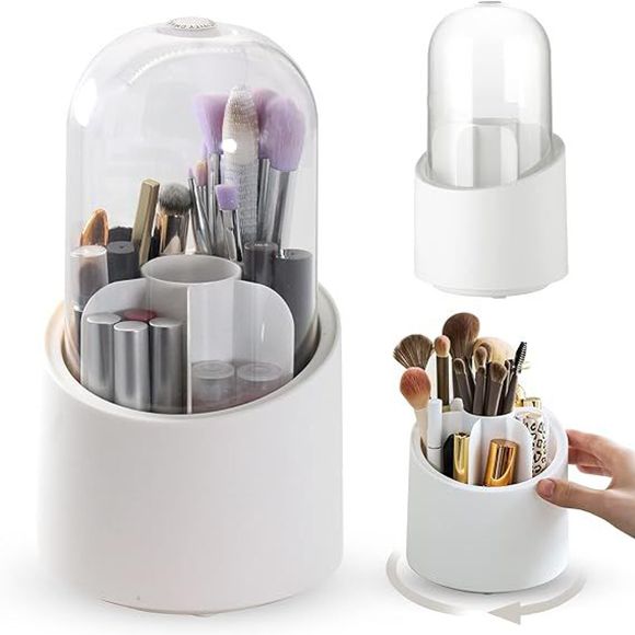 360 Rotating Makeup Brush Holder - Oshi.pk - Buy & Sell Online