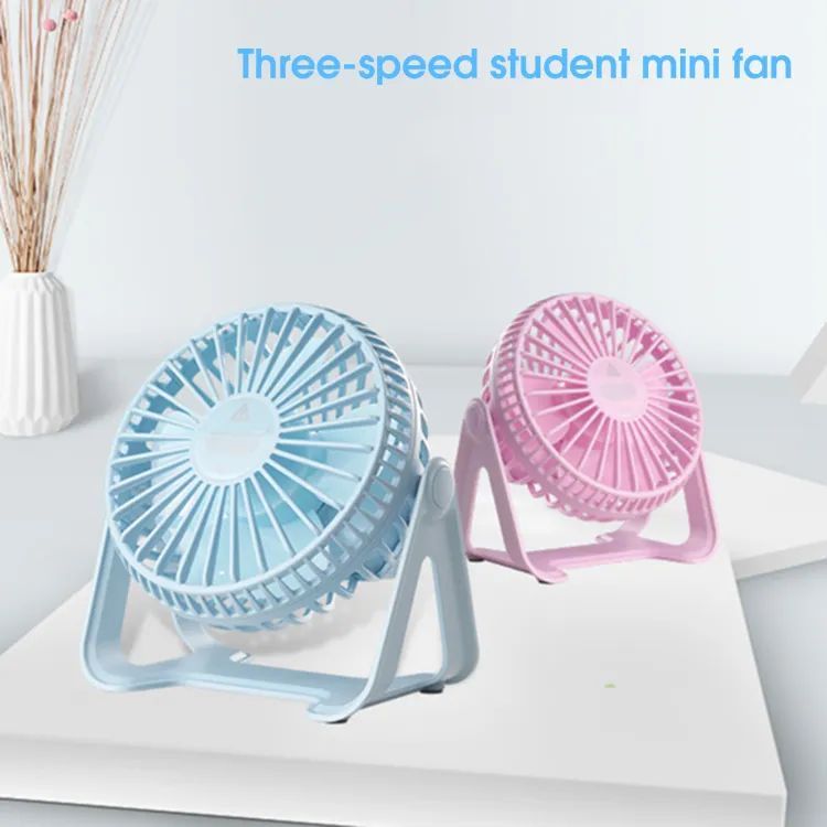 360 Rotating Mini Fan Desktop Fan For Home Office Or Travel Usb Ventilation Fan Air Conditioner - Oshi.pk - Buy & Sell Online
