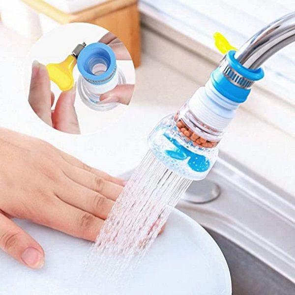 360° Adjustable Rotating Water Saving Nozzle Shower Head Faucet