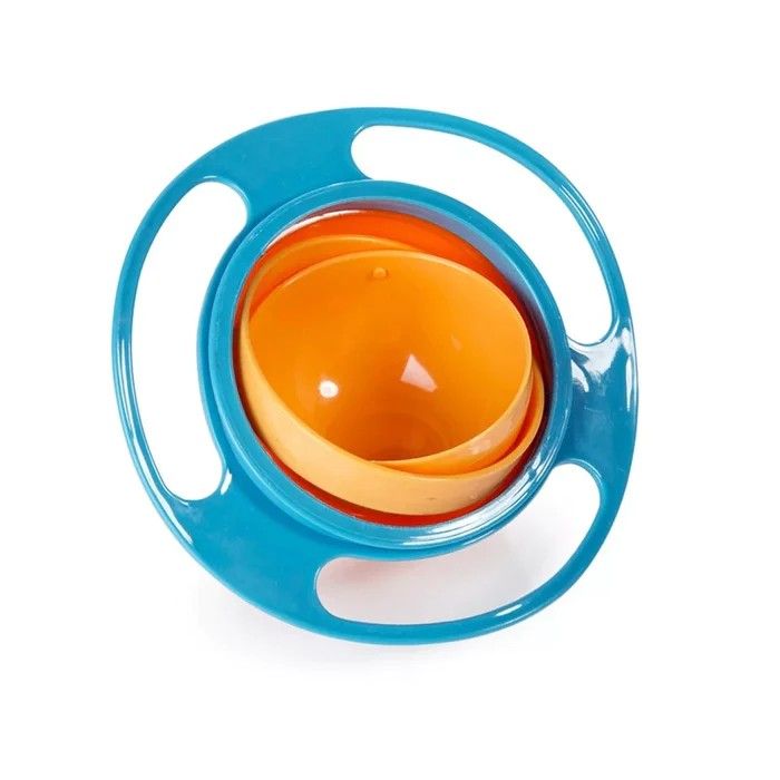360° Rotatable Baby Feeding Universal Gyro Bowl - Oshi.pk - Buy & Sell Online
