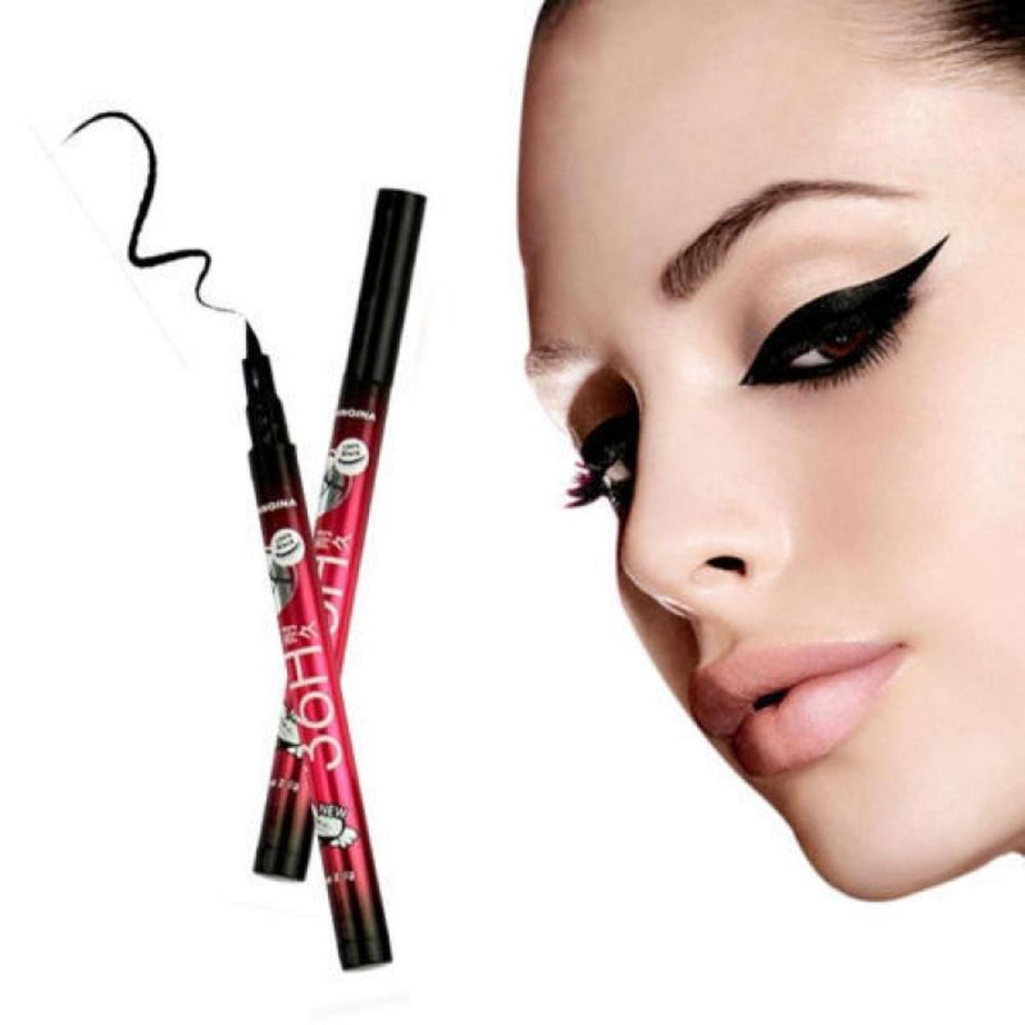 36H Black Waterproof Liquid Eyeliner Make Up Beauty Cosmetics Long-lasting Eye Liner Pen Makeup Tools for eyeshadow - Oshi.pk - Buy & Sell Online