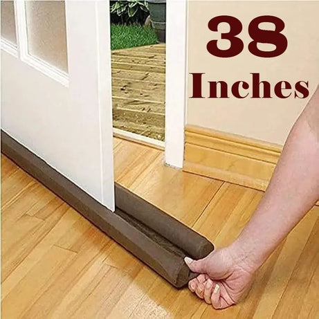 38 Inches Door Dust Stopper Draft & Insect Air Stopper Under Bottom Seal Twin Guard For Door And Window - Oshi.pk - Buy & Sell Online