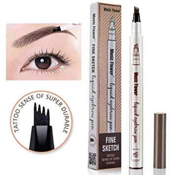 3D Waterproof Microblading Eyebrow Pen 4 Fork Tip Tattoo Pencil (Pack of 3) - Oshi.pk - Buy & Sell Online