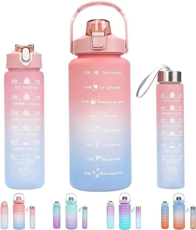 3in1 Multicolor Water Bottles - Oshi.pk - Buy & Sell Online