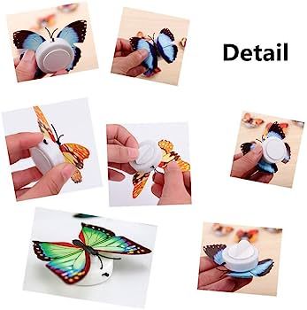 3PCS 3D led butterfly lights - led butterfly lights- room decoration light - room decoration - fairy lights for room decoration - Oshi.pk - Buy & Sell Online