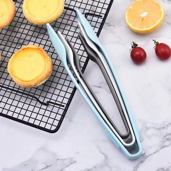 3pcs Cooking Tongs Plastic Salad Bowl Tongs - Oshi.pk - Buy & Sell Online