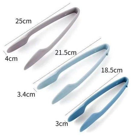 3pcs Cooking Tongs Plastic Salad Bowl Tongs - Oshi.pk - Buy & Sell Online