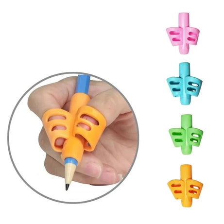 3pes Children Pen Writing Aid Grip Set Pencil Grips For Personalized Gift Kids - Oshi.pk - Buy & Sell Online