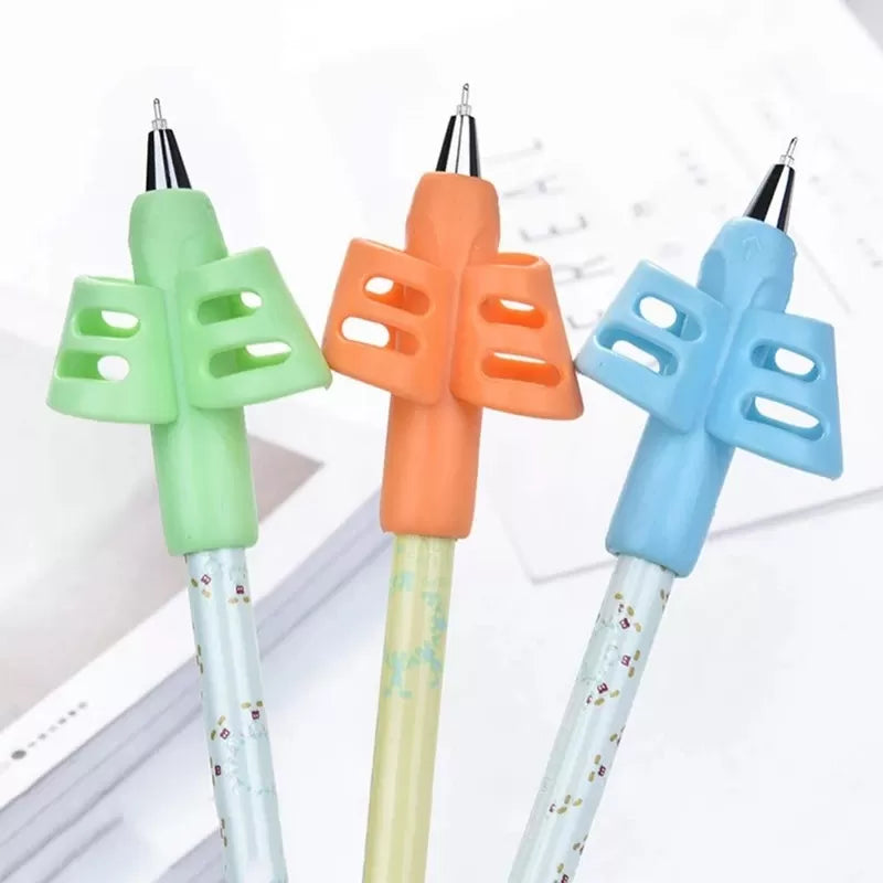 3pes Children Pen Writing Aid Grip Set Pencil Grips For Personalized Gift Kids - Oshi.pk - Buy & Sell Online