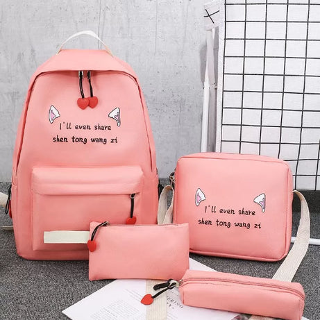 4 in 1 Imported Ladies Casual Backpack - Oshi.pk - Buy & Sell Online