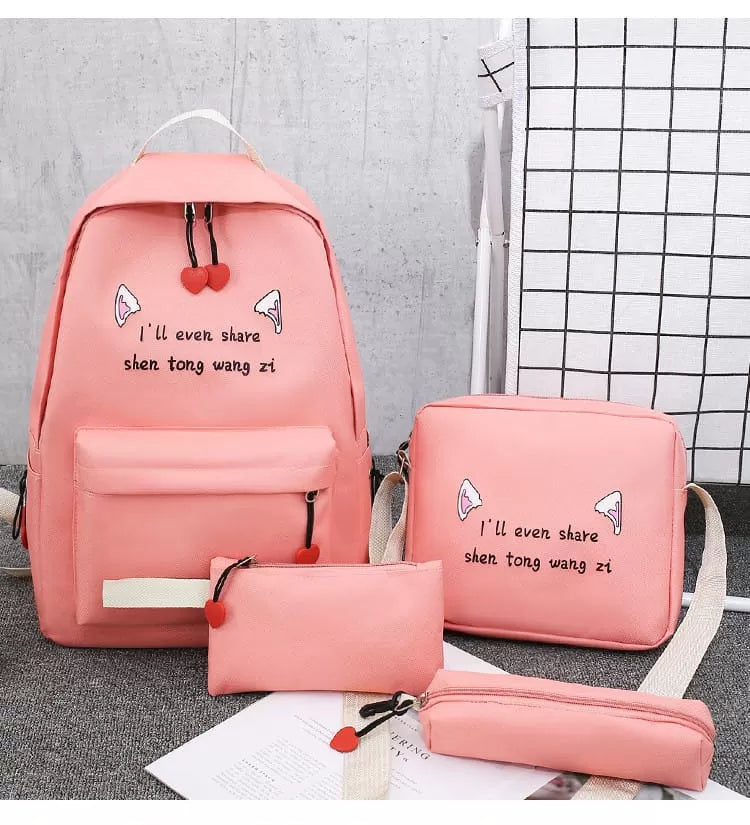 4 in 1 Imported Ladies Casual Backpack - Oshi.pk - Buy & Sell Online