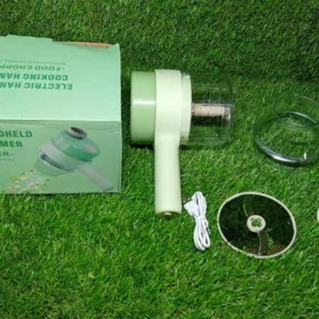 4 in 1 Portable Electric Vegetable Cutter Set - Oshi.pk - Buy & Sell Online