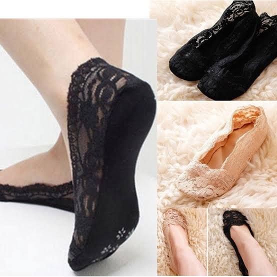 4 Pairs– Imported Net Fancy Ankle Socks for Women/Girls - Oshi.pk - Buy & Sell Online