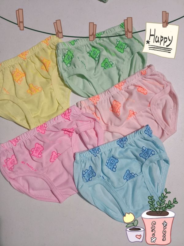 4 Pcs Comfortable Cotton Printed Cute And Beautiful panty for 0-12mos - Oshi.pk - Buy & Sell Online