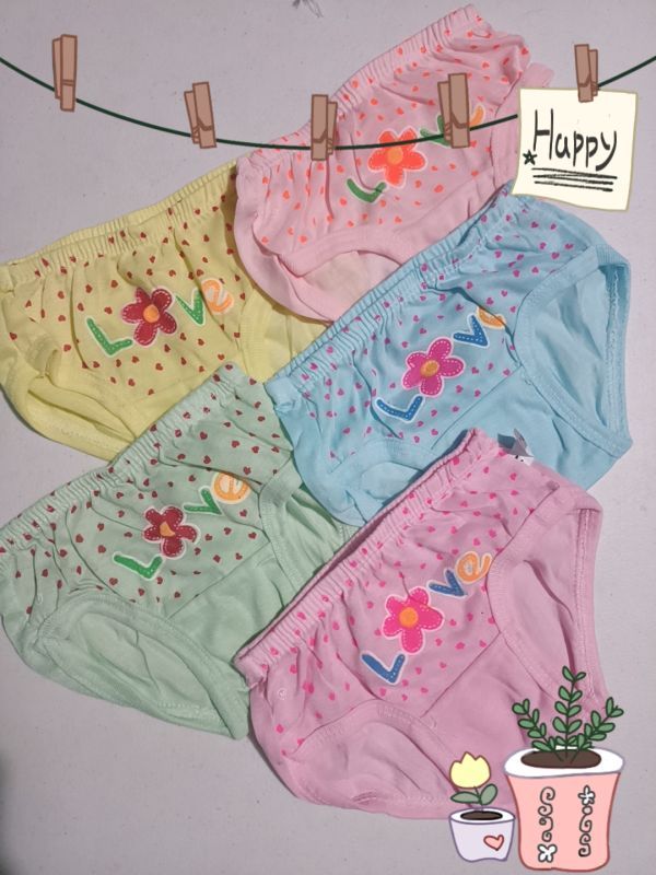 4 Pcs Comfortable Cotton Printed Cute And Beautiful panty for 0-12mos - Oshi.pk - Buy & Sell Online