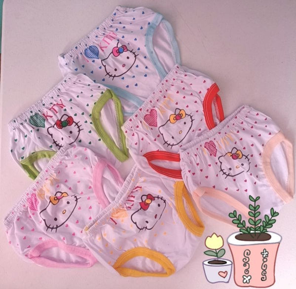 4 Pcs Comfortable Cotton Printed Cute And Beautiful panty for 0-12mos - Oshi.pk - Buy & Sell Online