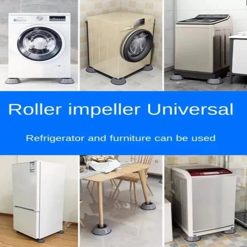 4 Pieces Universal Washing Machine Foot Pads For Anti Vibration - Oshi.pk - Buy & Sell Online